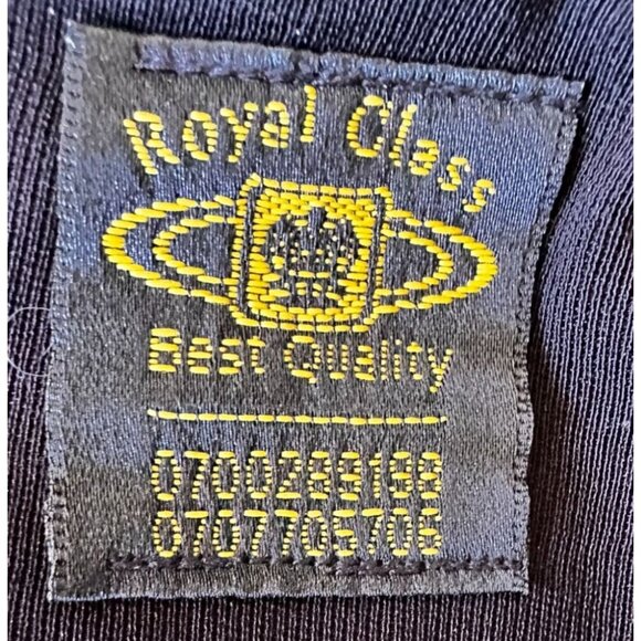 Royal Class Poncho Shawl Cape One Size Black Embellished Fringe Festive NWOT - Picture 12 of 12